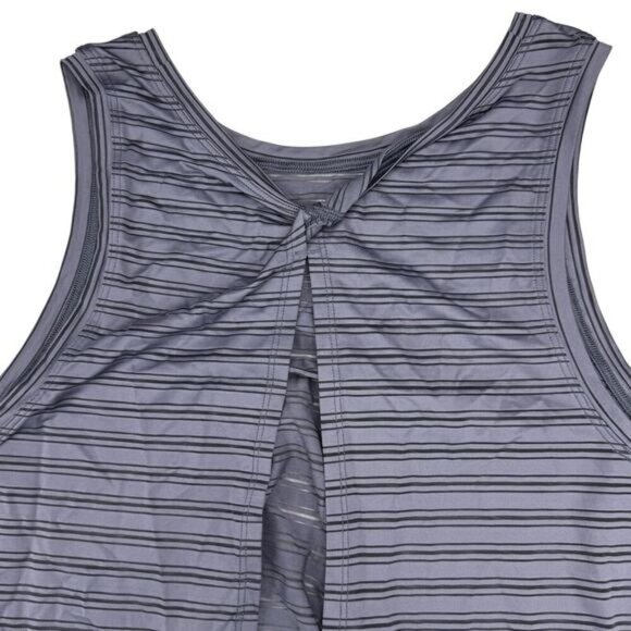 LULULEMON Meet Halfway Tank Striped Moonwalk Size 4 - Picture 8 of 8